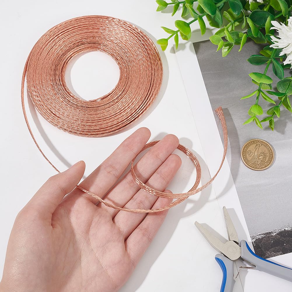 BENECREAT câble tressé cuivre 8m x 6mm blindage