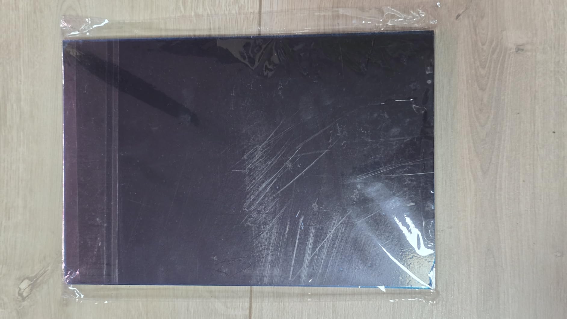 BENECREAT ABS feuilles plastique noires 30x20cm 3mm lot 3