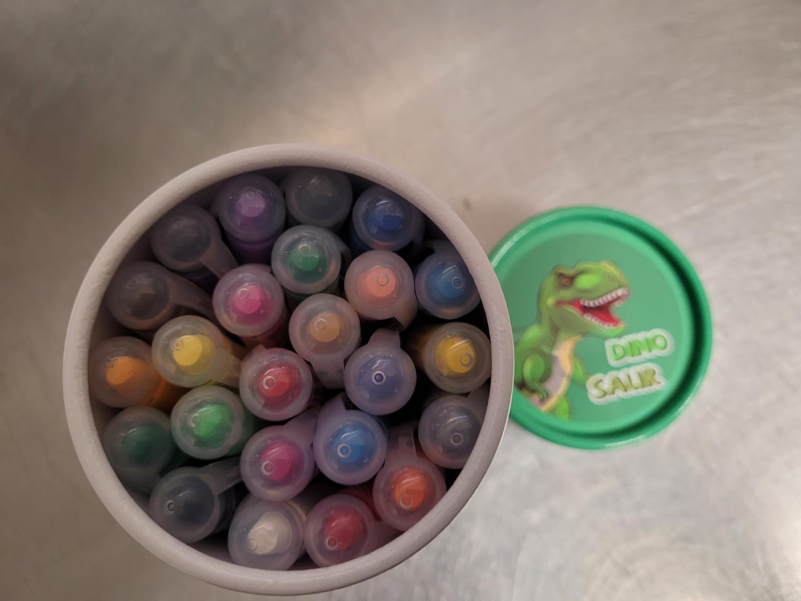 JYPS crayons enfants licorne 24 couleurs lavables