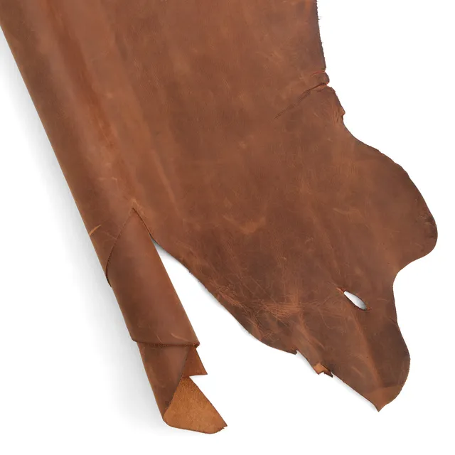 Tandy Leather Pandora flanc cuir marron 4-6 oz