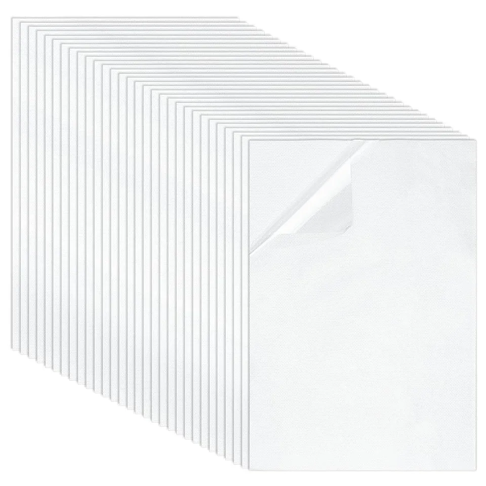 BENECREAT Papier Transfert Strass Hotfix 30x20cm Lot 30