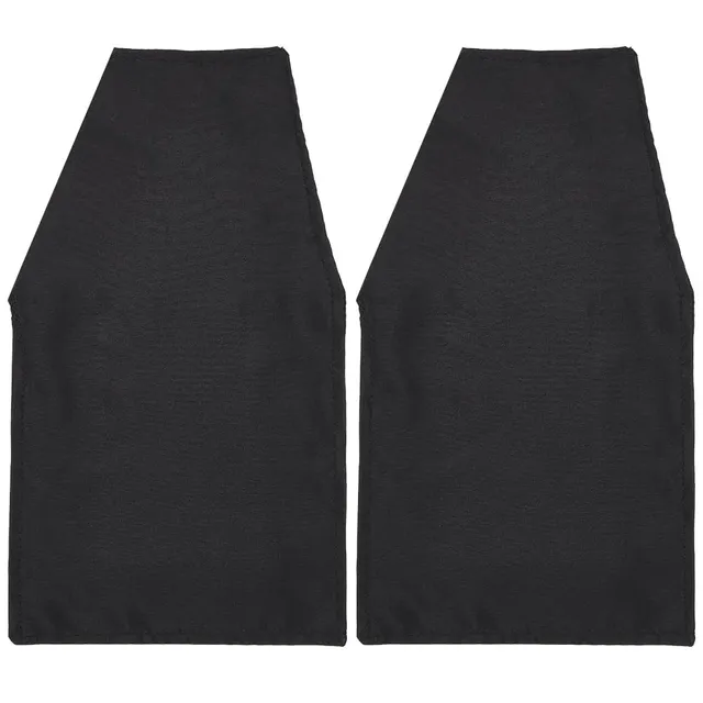 BENECREAT Poche À Coudre Polycoton Noir 290x155mm Paire