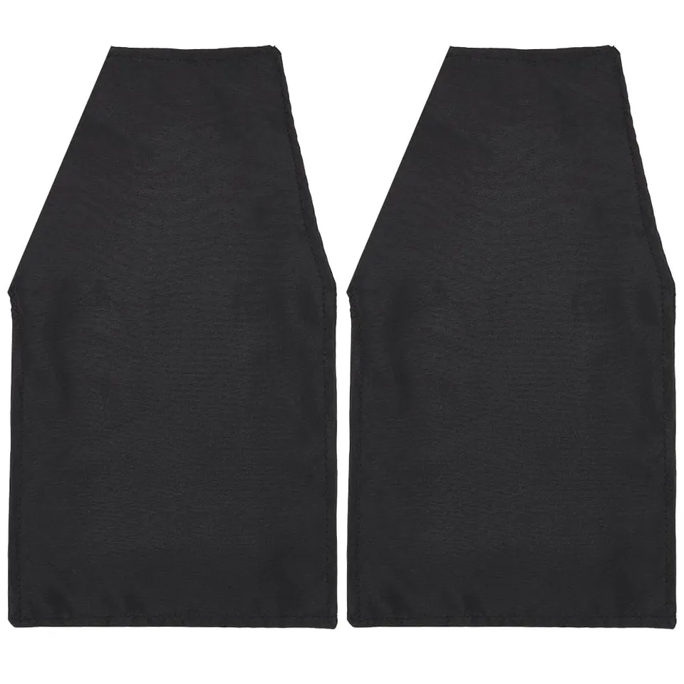 BENECREAT Poche À Coudre Polycoton Noir 290x155mm Paire