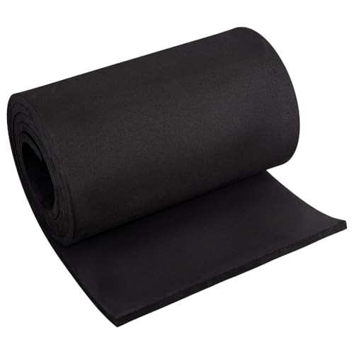 BENECREAT Rouleau Mousse EVA Noir 2 m x 30 cm 10,5 mm