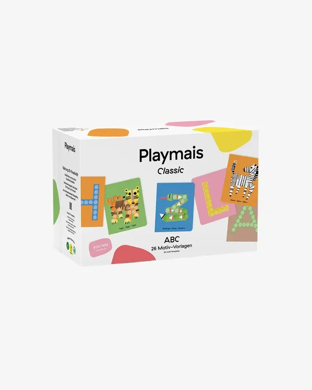 Playmais Classic ABC jeu de construction 800 pièces alphabet