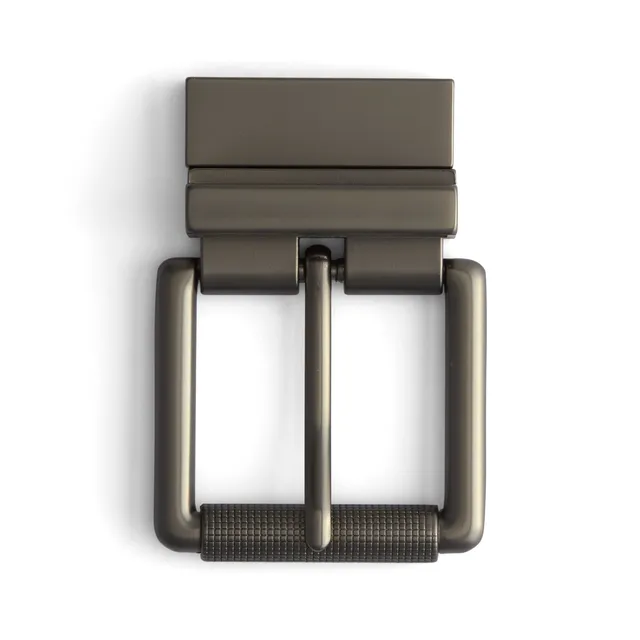 Tandy Leather Boucle réversible boucle 38 mm noir mat