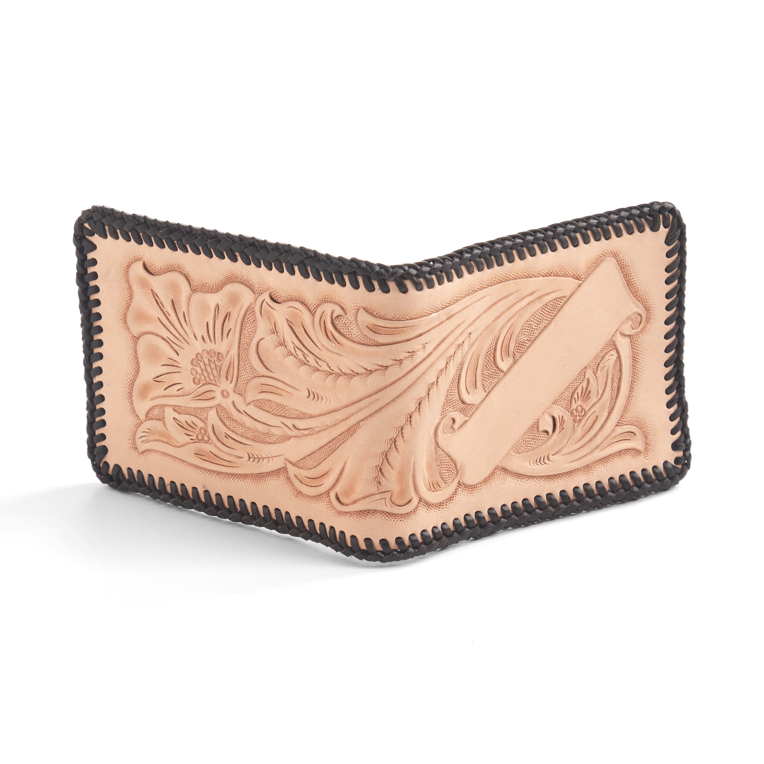 Tandy Leather Premier kit portefeuille cuir à coudre naturel