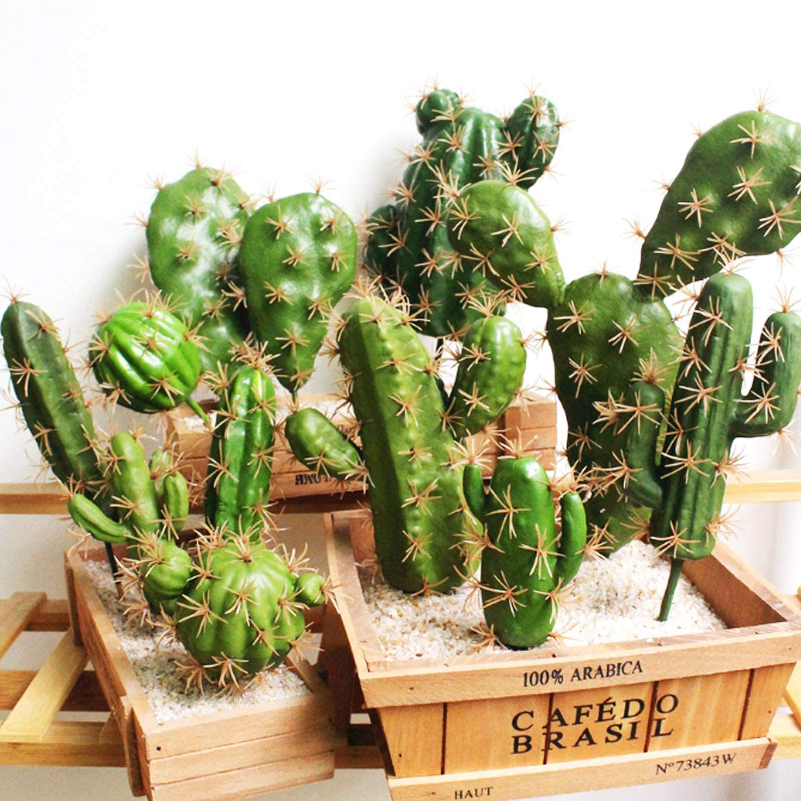 Cayway succulentes artificielles style 1 lot 10 cactus