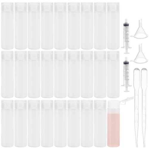 BENECREAT Flacons Échantillons Plastique 18 ml Flip-Cap x30 Souple