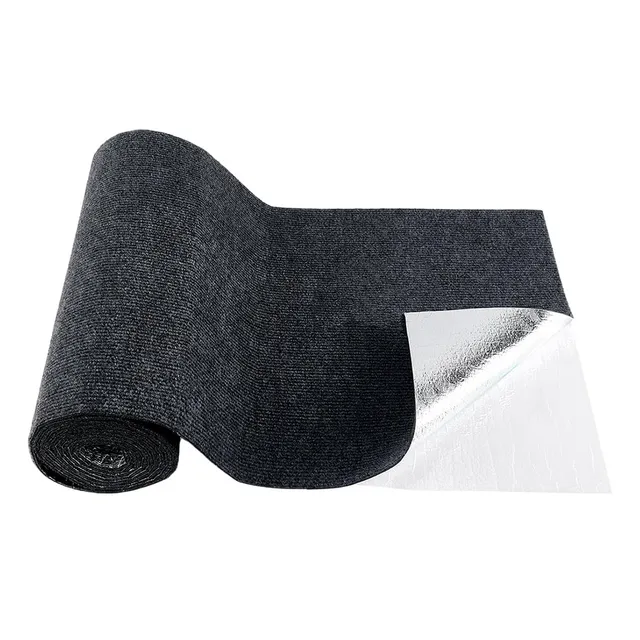 BENECREAT Ruban adhésif tapis antidarapant noir 300x40 cm