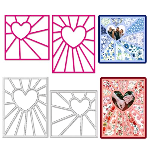 BENECREAT Bordure Radiale Coeur matrices de découpe 2 pcs acier