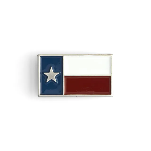 Tandy Leather Texas concho métal drapeau vissé 37,5 mm