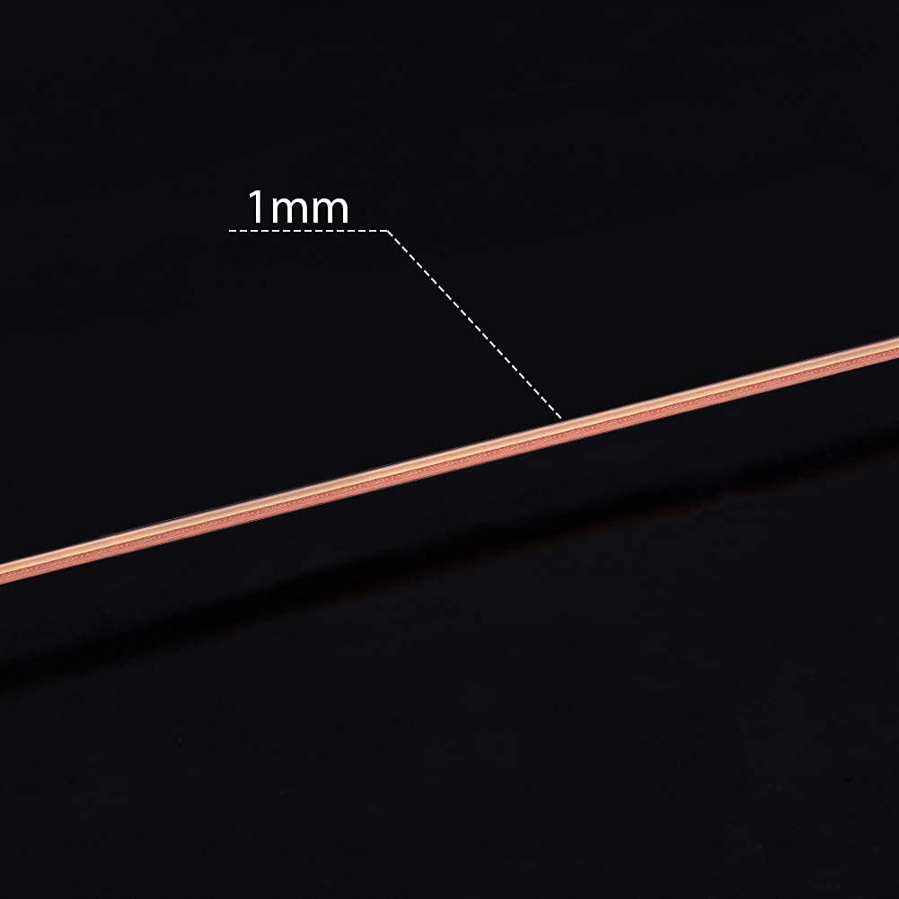 BENECREAT fil cuivre nu 18Gauge 1mm 10m bijoux
