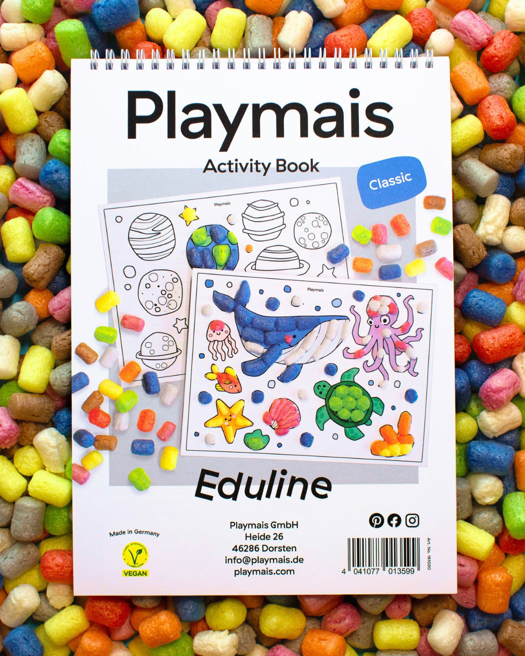 Playmais Eduline Classic Activity Book livre 40 pages école