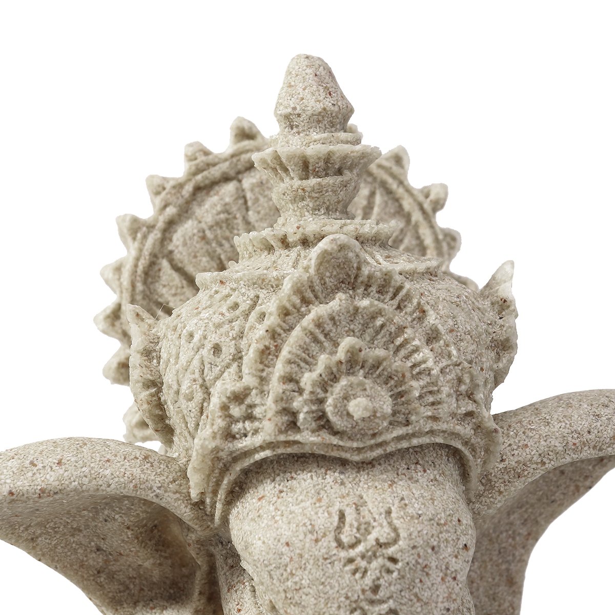 Rosenice Ganesh Statue Éléphant Grès 10x9x13 cm