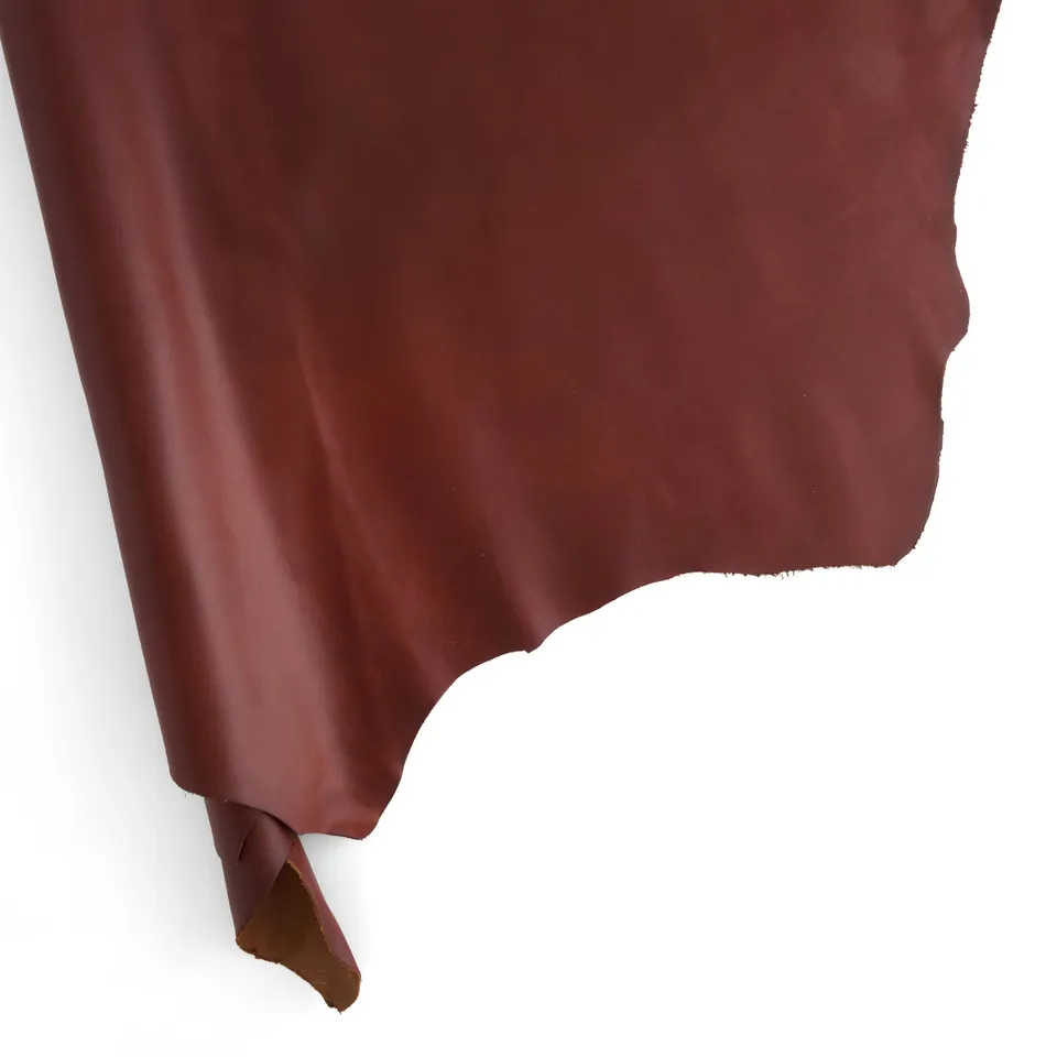 Tandy Leather Utility côté cuir vache rouge brun 4-5 oz