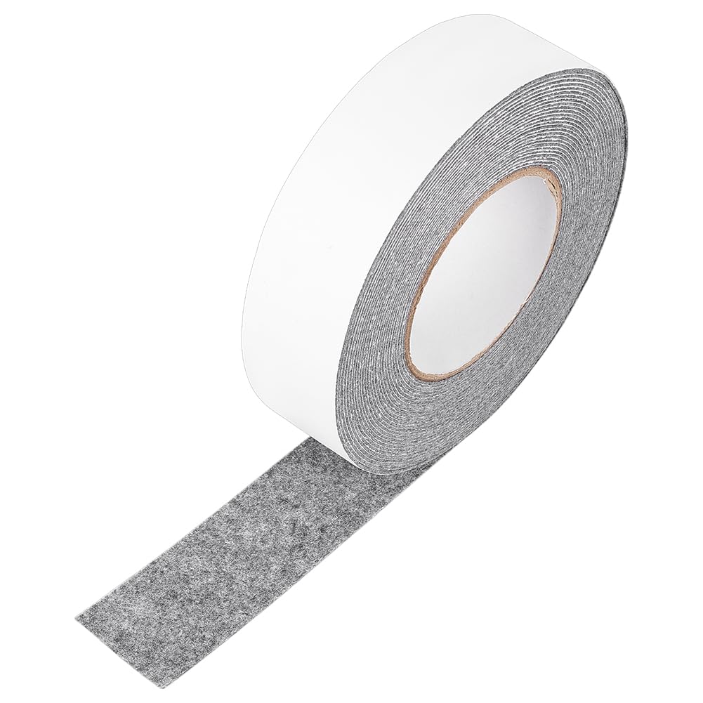 BENECREAT Ruban feutre adhésif 10m x 30mm gris