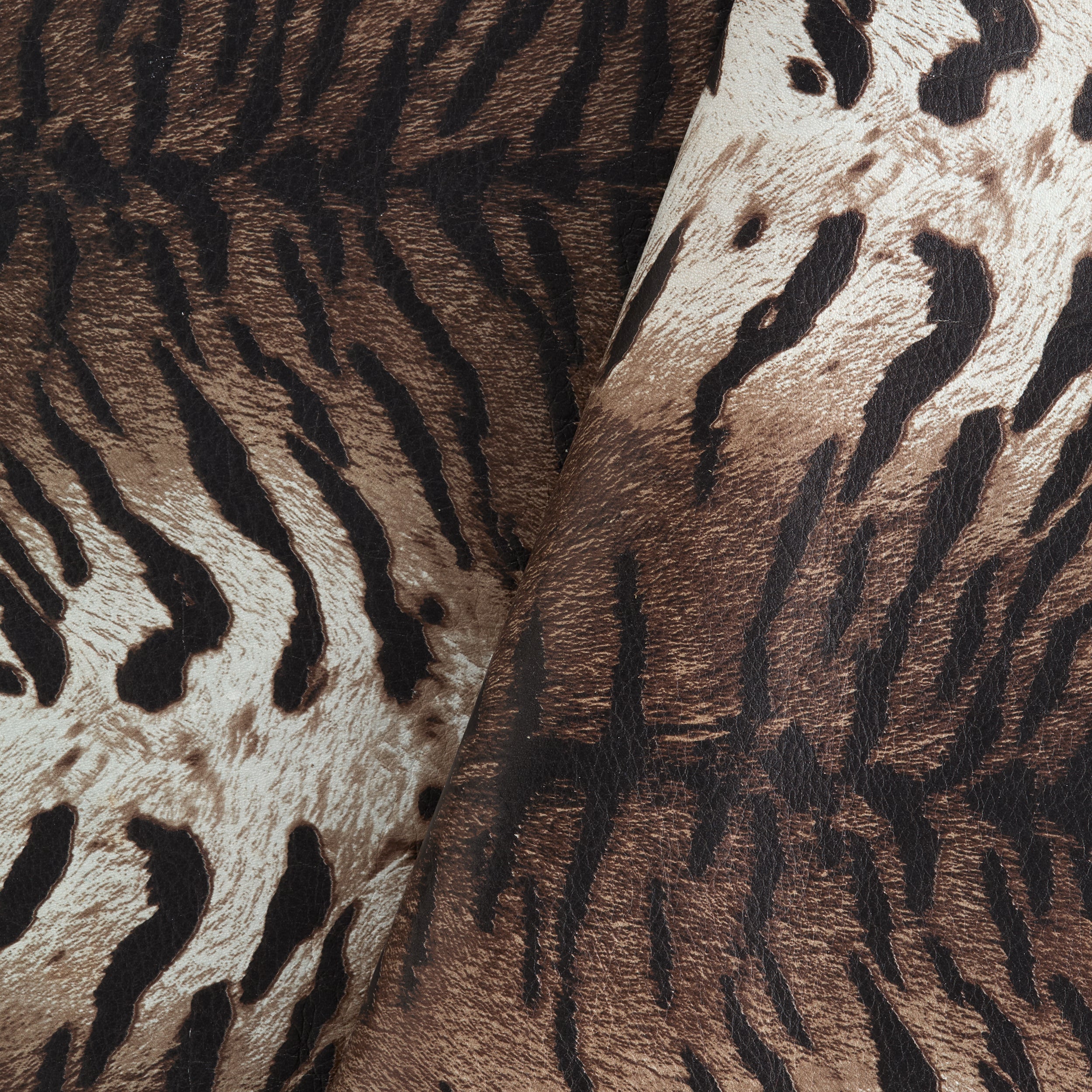 Tandy Leather épaule cuir imprimé tigre multicouleur marron
