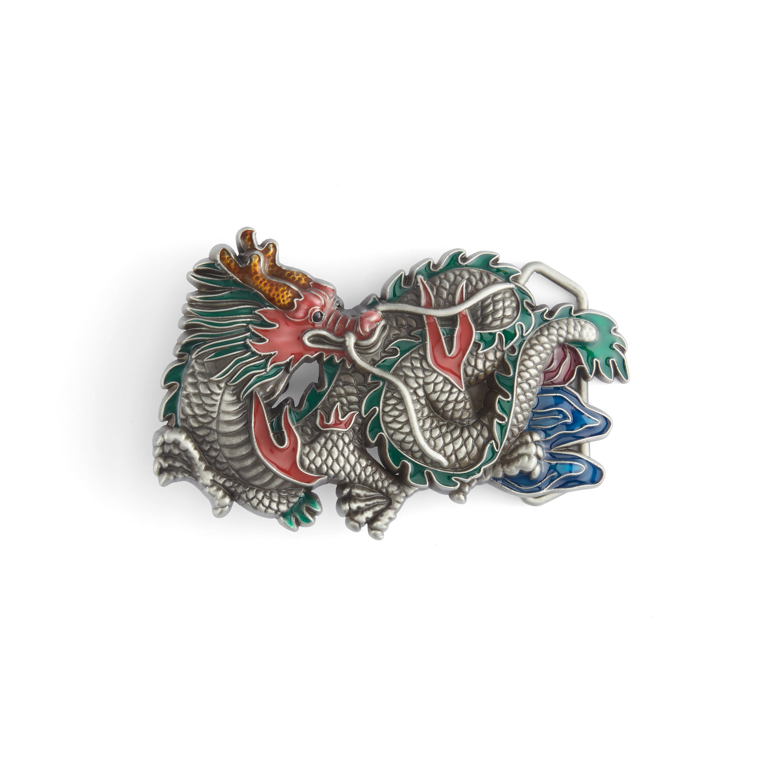 Tandy Leather Trophy Dragon boucle ceinture étain 38 mm