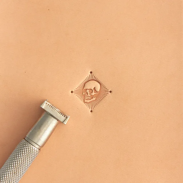 Tandy Leather Craftool I381 matoir crâne rayons 19 mm