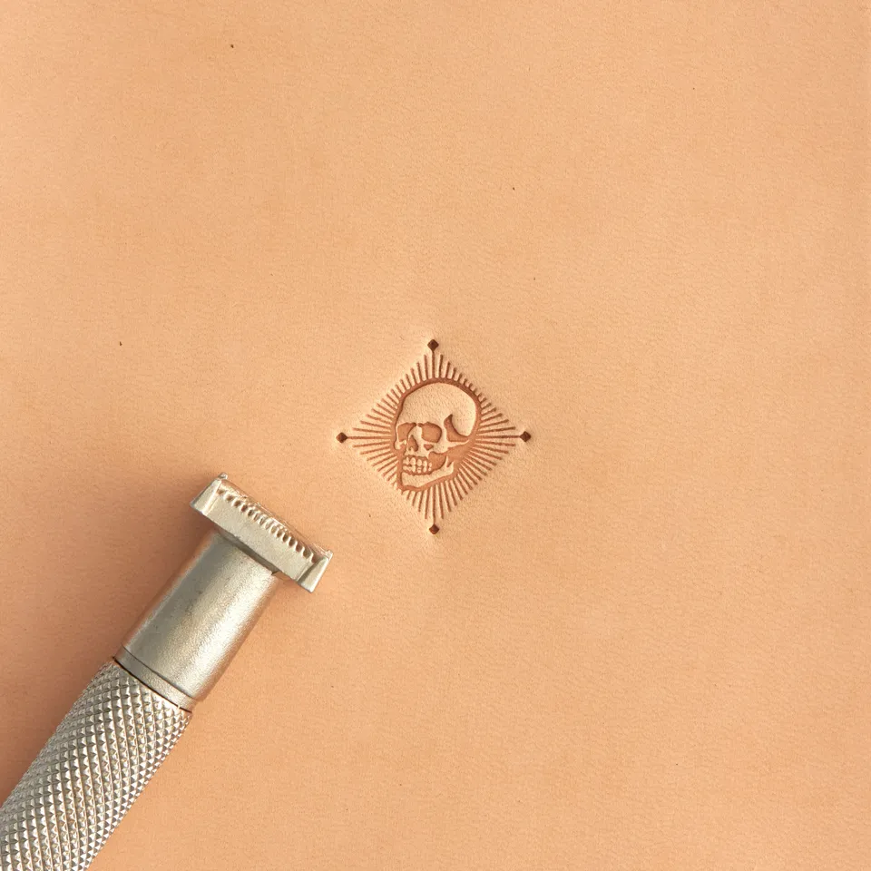 Tandy Leather Craftool I381 matoir crâne rayons 19 mm