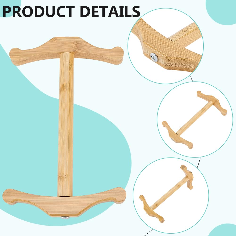 BENECREAT Niddy noddy bambou 25,2cm outil écheveau filage