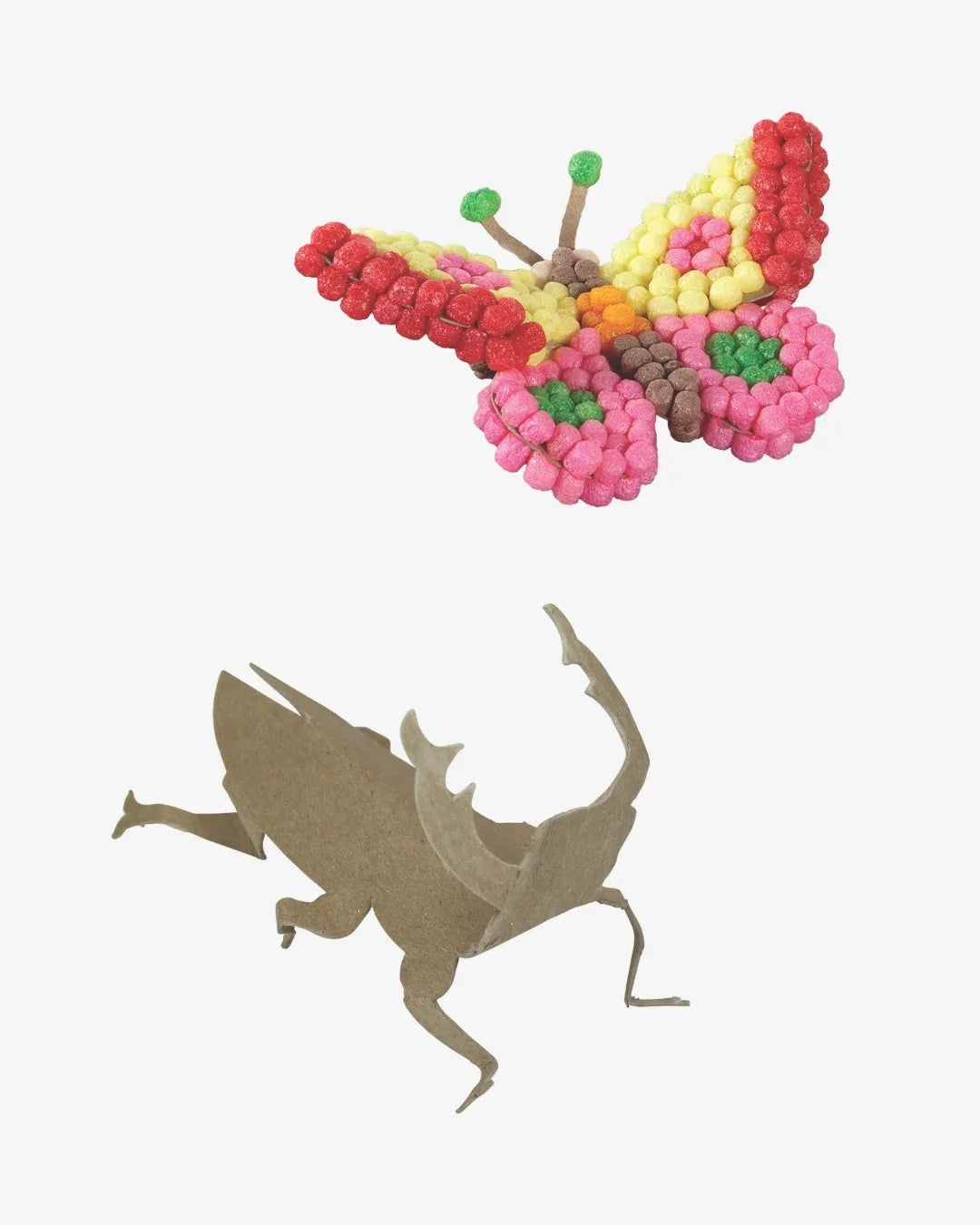 PLAYMAÏS Eduline Smart Kids Insects kit créatif 24 modèles 3D