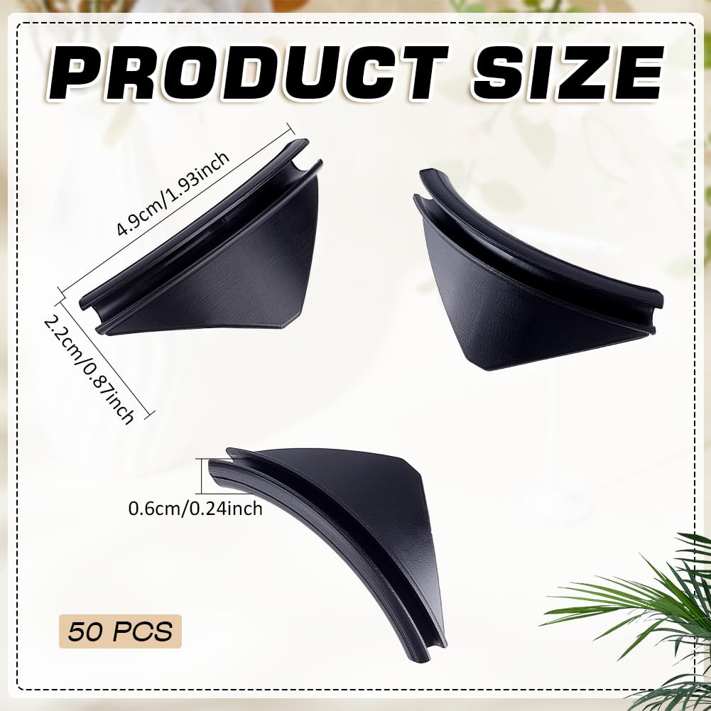 BENECREAT poussoir distributeur snack noir 50 pcs
