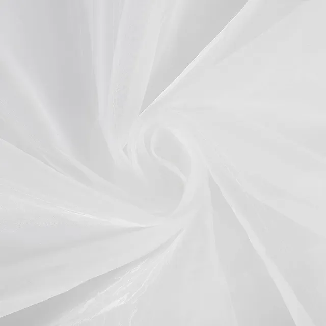 BENECREAT Tissu Crinoline Blanc 1,6x2m organza rigide