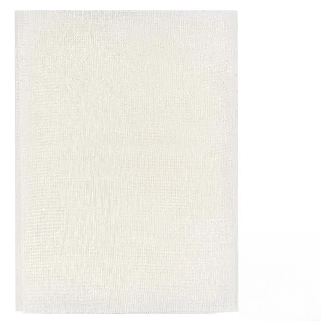 BENECREAT Toile Reliure Blanche 5m x 30cm Coton
