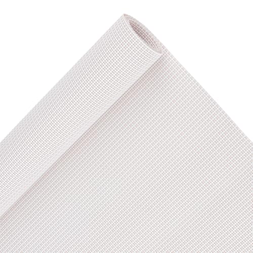 BENECREAT 14CT Toile Aida Plastique Neige 100x30cm