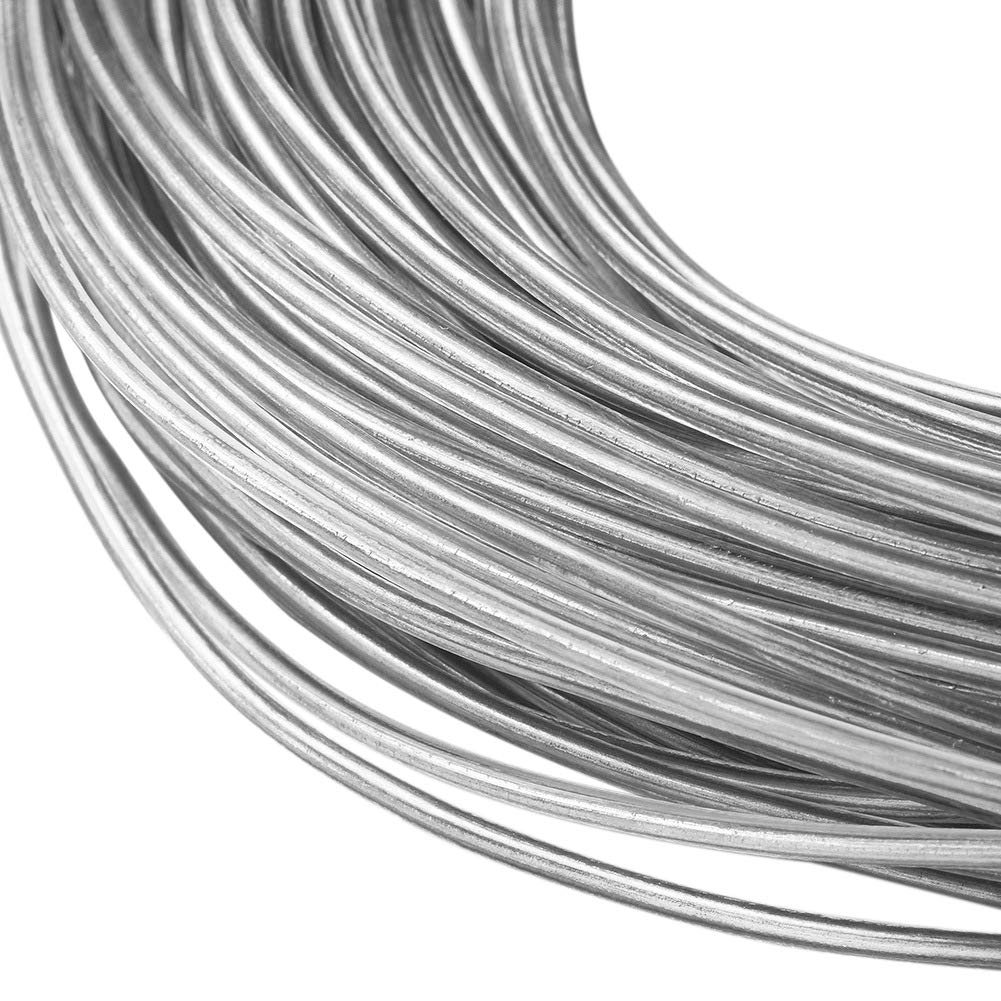 BENECREAT Fil Aluminium 3 mm Habillage 30 m Transparent