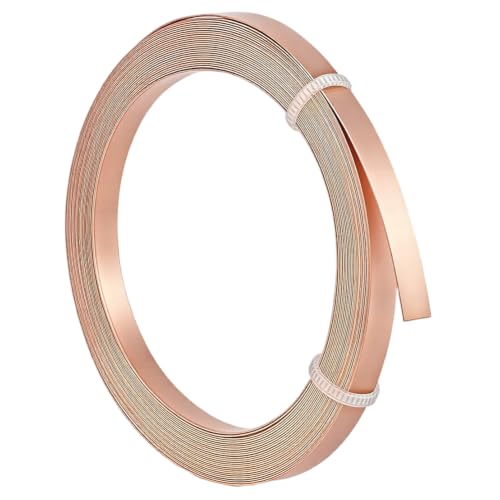 BENECREAT Fil bordure cuivre doré 5mm 5m pour cabochon