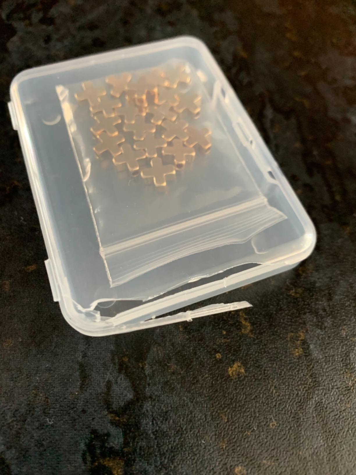 BENECREAT Colonne 3.5x4mm perles rondes plaqué or 60 pcs
