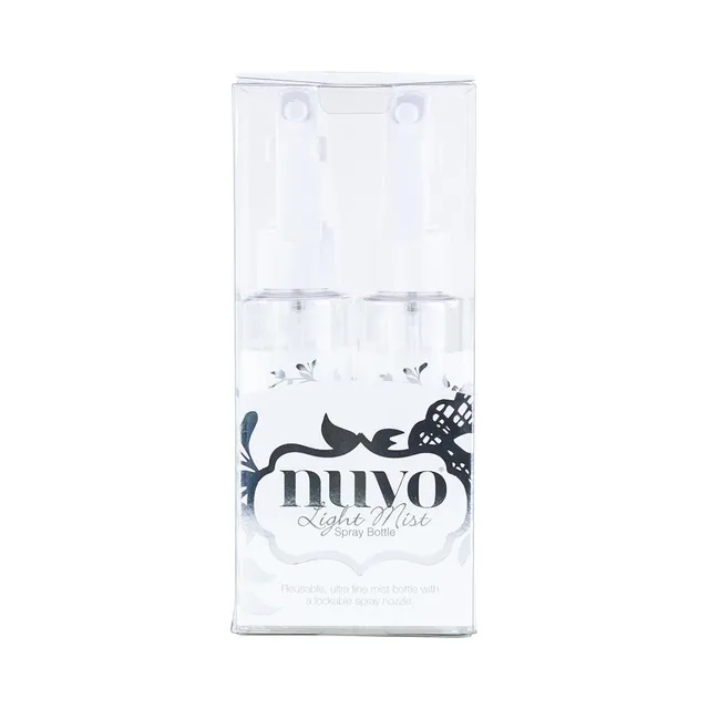 Nuvo Tools Light Mist vaporisateur lot de 2 100 ml réutilisable