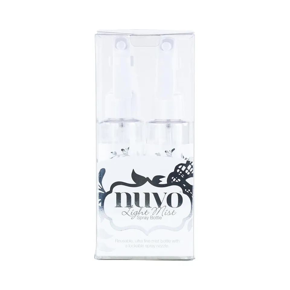 Nuvo Tools Light Mist vaporisateur lot de 2 100 ml réutilisable