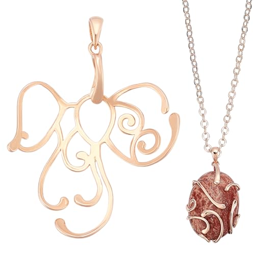 BENECREAT base pendentif irrégulier argent 925 or clair