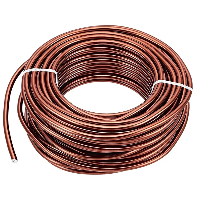BENECREAT fil aluminium sienne 4mm 16m sculpture
