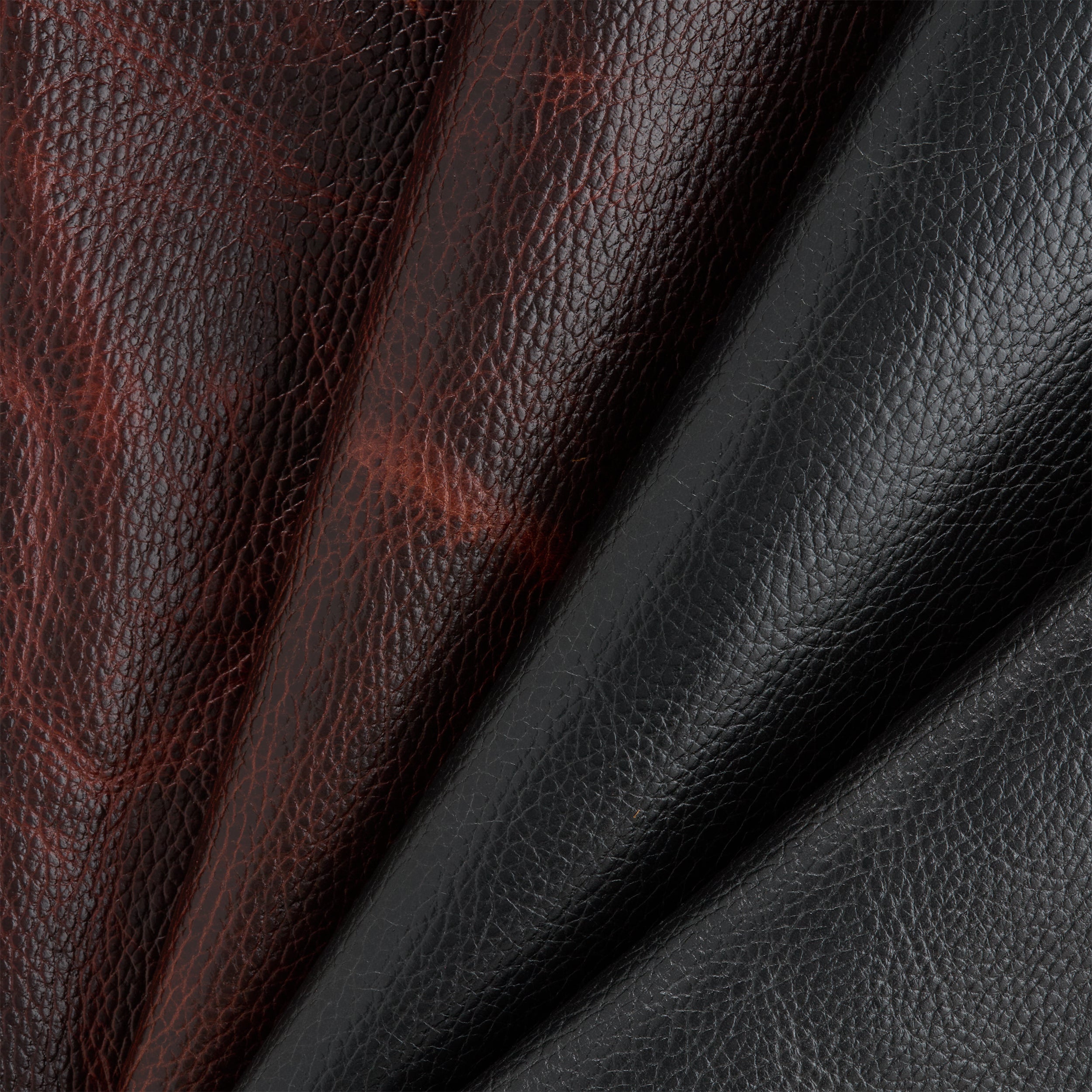 Tandy Leather Lucido double épaule cuir noir ciré