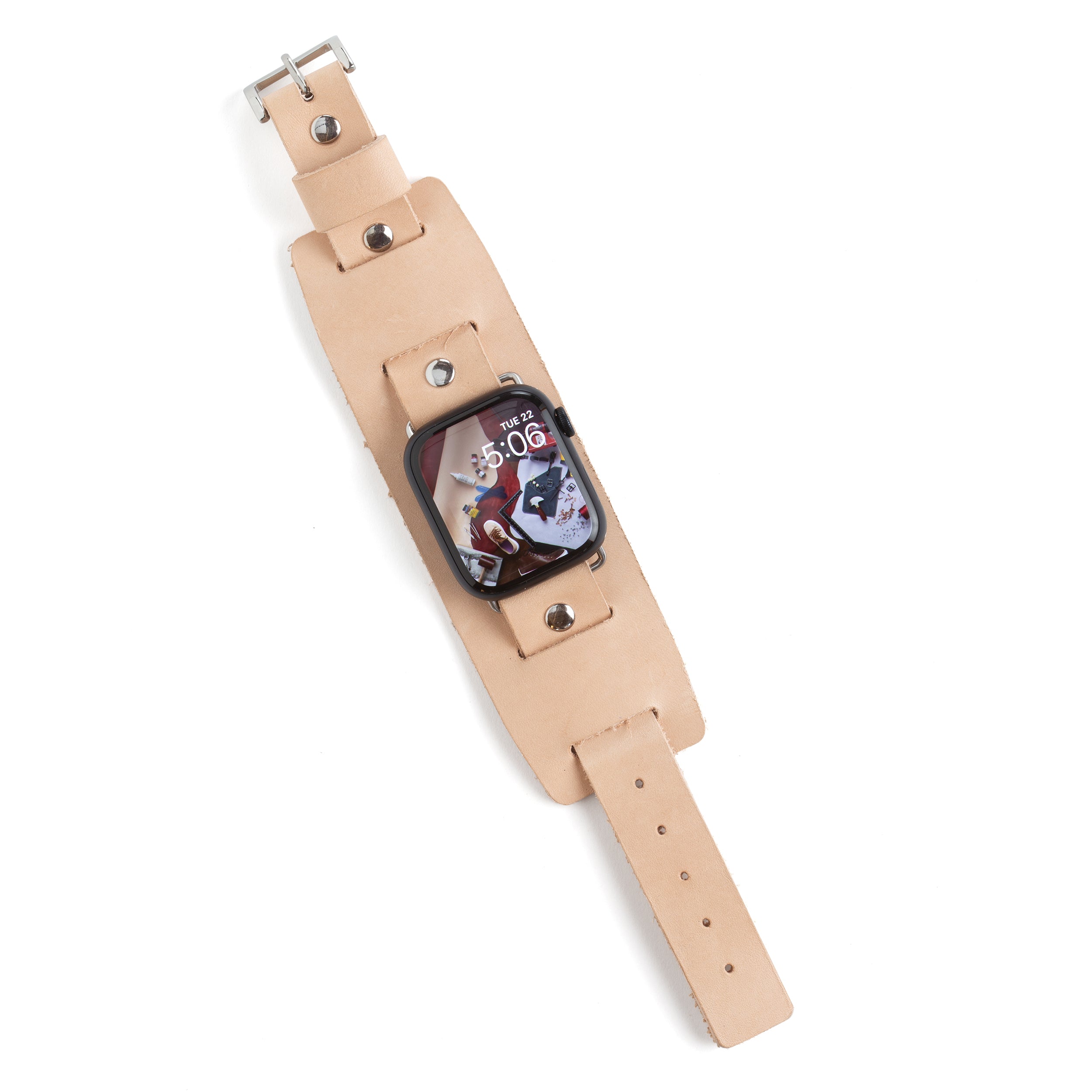 Tandy Leather Winston kit bracelet montre cuir x10 naturel
