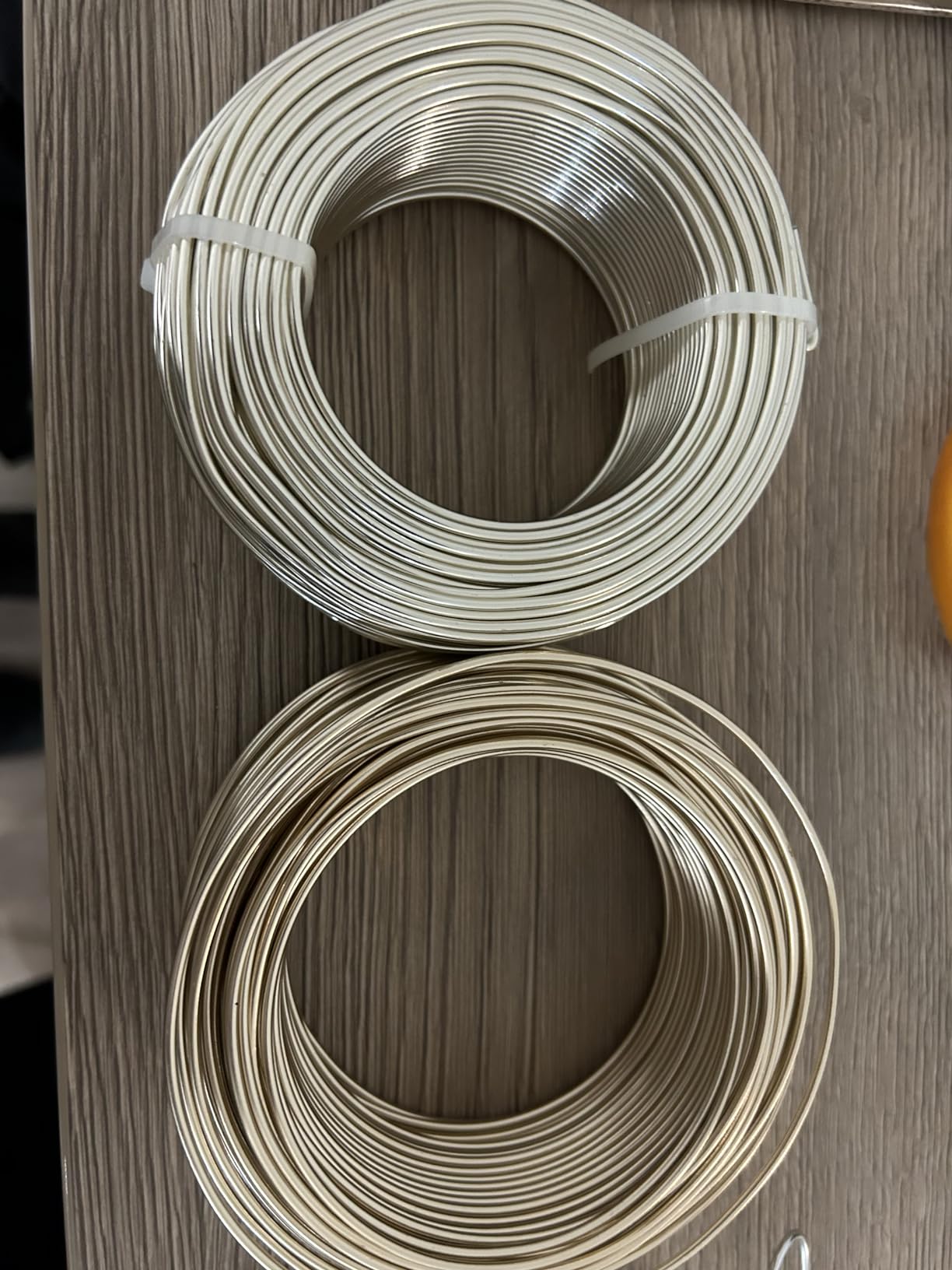 BENECREAT Fil Aluminium 2mm Champagne Jaune 55m Bonsaï
