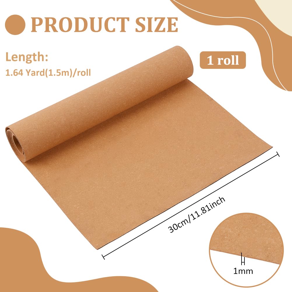 BENECREAT raidisseur cuir 150x30cm 1mm havane