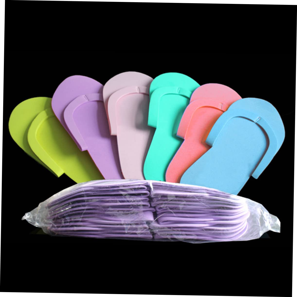 ROSENICE Tongs Mousse EVA Jetables 36 Paires Pédicure