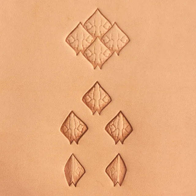 Craftool jeu 6 timbres rotatifs écailles de dragon cuir