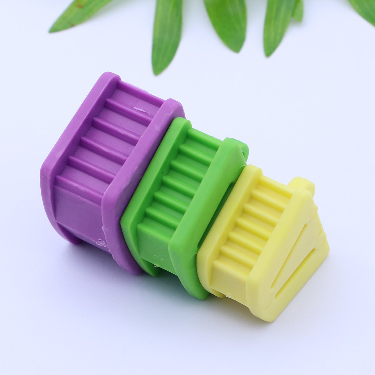 ROSENICE cales-bouche silicone 3 tailles lot 3