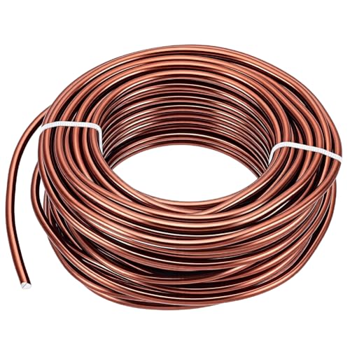 BENECREAT fil aluminium sienne 4mm 16m sculpture