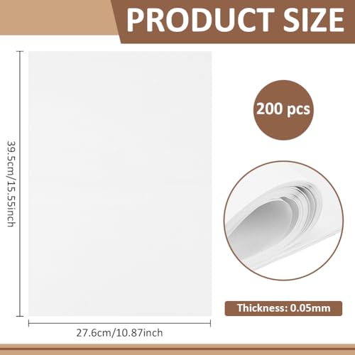 BENECREAT Papier Marbré Blanc 395x276 mm x200