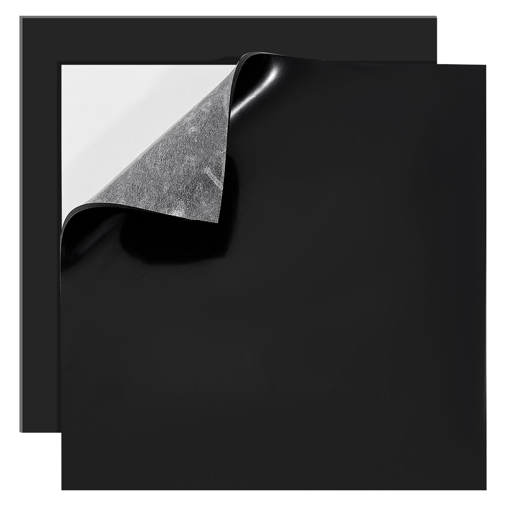 BENECREAT Feuille Silicone Blanche 200x200x4mm 2pcs Cuisine