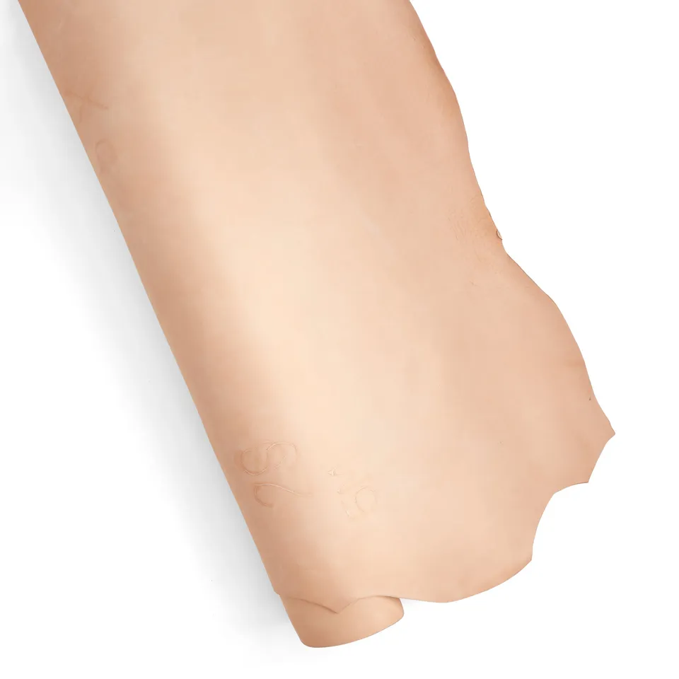 Tandy Leather double croupon cuir tannage végétal 7-8 oz naturel