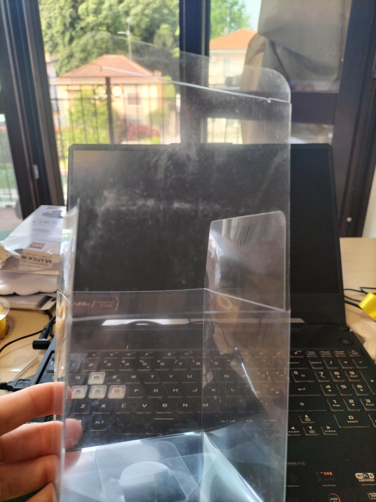 Benecreat Boîte Cadeau Transparente 9x9x9cm Lot 6 PET